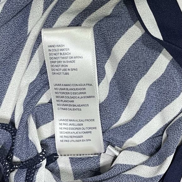 Beach House NWT Swim Admiral Cover Up Dress XL Blue/White UPF 50 - Picture 6 of 11